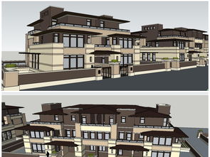 精品法式风格大别墅SU模型设计图 3.70MB高清资源与设计解析