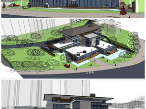 精品现代风格独栋别墅建筑SU模型设计与下载指南