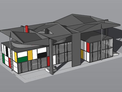 二层建筑SketchUp模型免费资源指南与设计要点